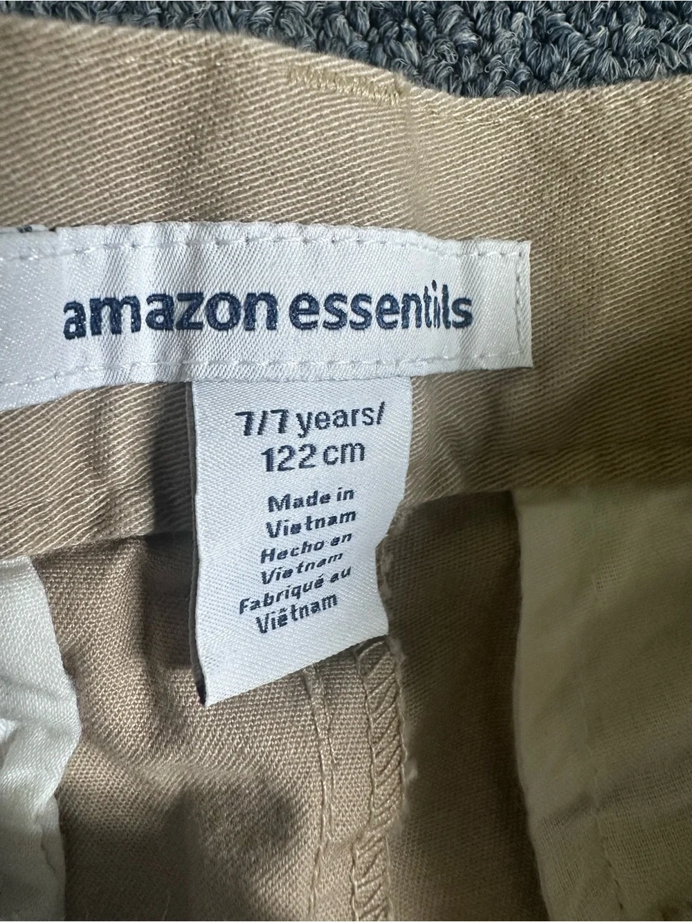 Boys Size 7 Pants Bundle – Carter’s + Amazon Essentials